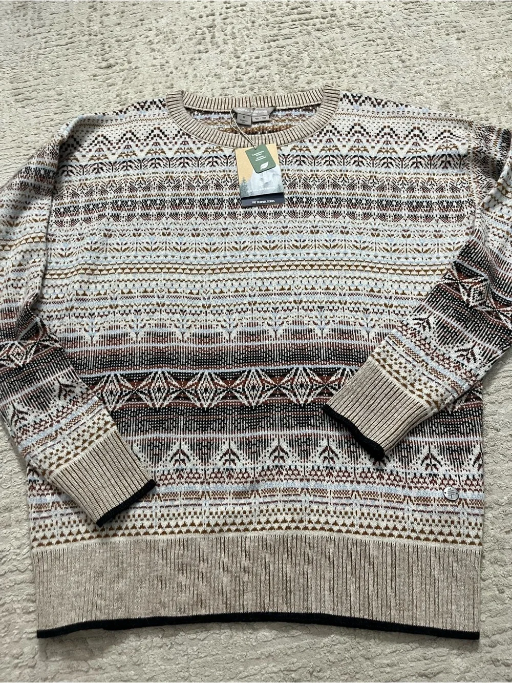 NWT Royal Robbins Westlands Relaxed Pullover Wool Blend Sweater